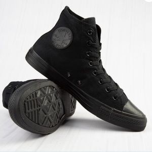 Converse Chuck Taylor All Star Hi Sneaker - Black Monochrome